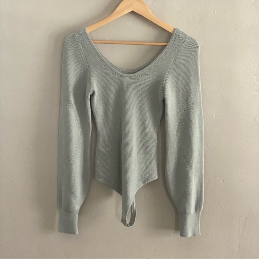 Abercrombie & Fitch Light Green Bodysuit Size S